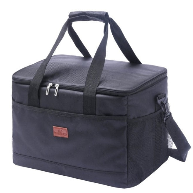 Glacière Souple Noire pour Homme,  sac a dos isotherme