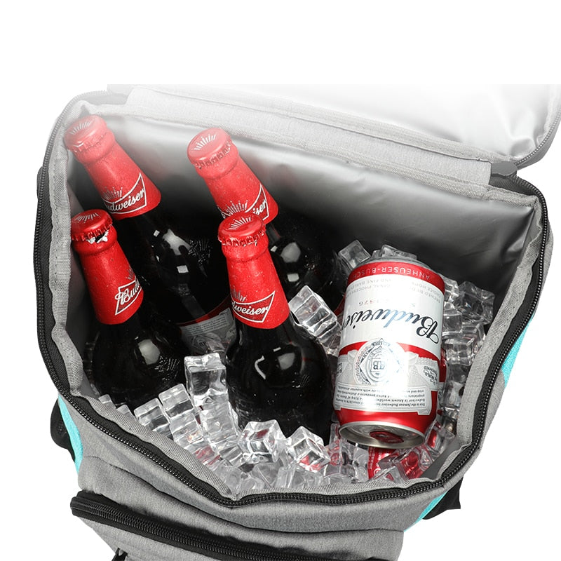 Sac à Dos Isotherme Francisco Gris et Bleu,  sac à dos isotherme femme