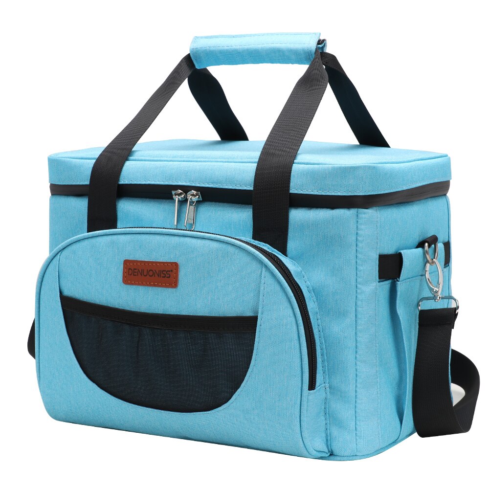 Glacière Souple Isotherme Bleue 16/28l,  sac isotherme pas cher