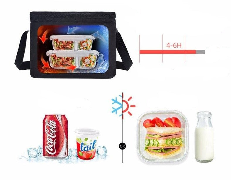 Sac Isotherme Haute Qualité (Petit Format) Compartiment