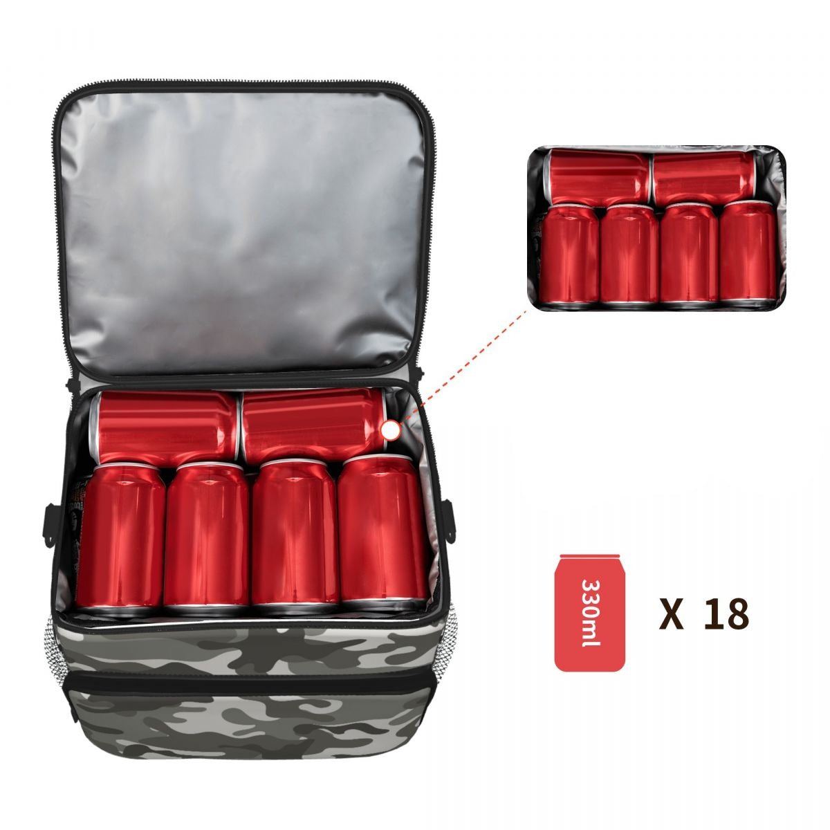 Grand Sac Isotherme Harvey (Glacière Souple),  sac isotherme petit